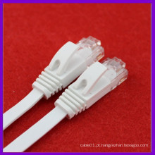 O melhor preço cat5e cat6 de alta qualidade cat6 utp / ftp cabo de rede flat flat cabo